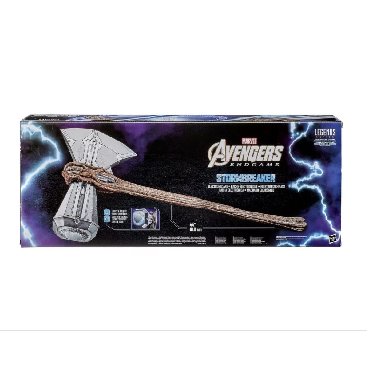 HASBRO - Martillo Thor Hacha Electrónica Stormbreaker Marvel Legends