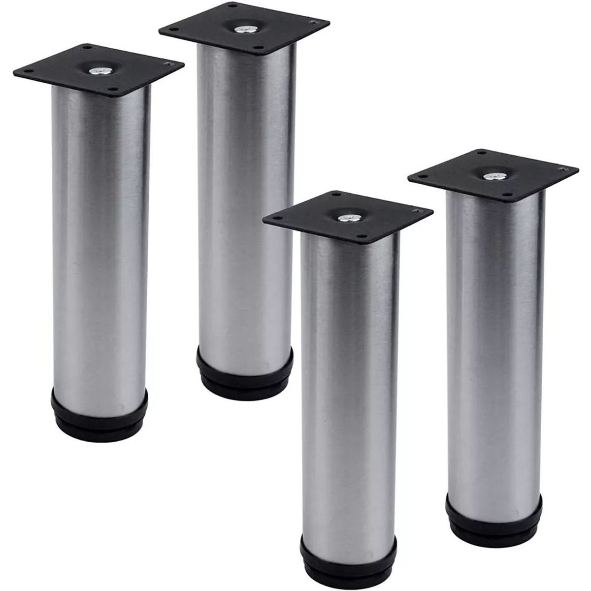 KUANGYE - Set 4 Patas De Acero Para Mueble 50x200mm