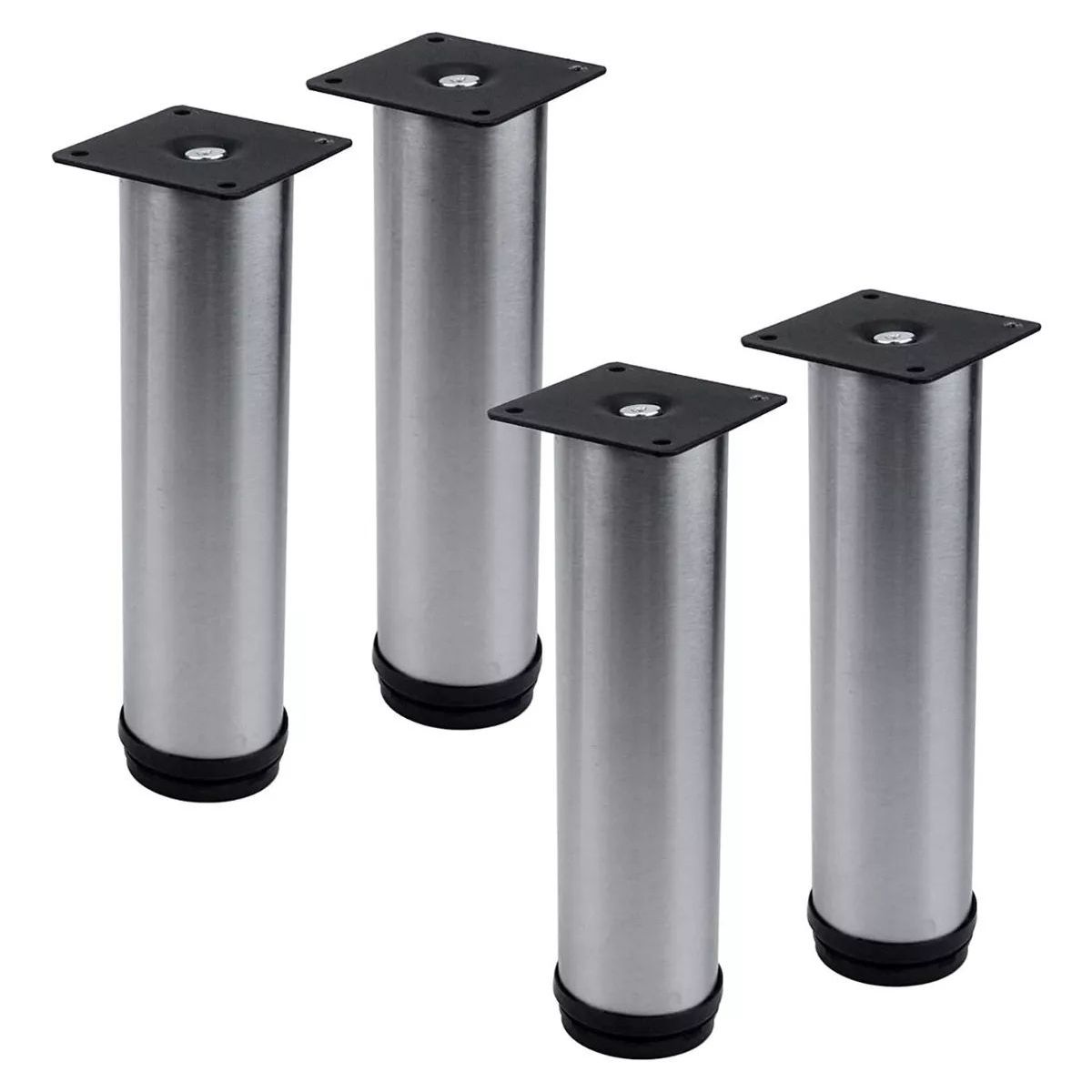 KUANGYE - Set 4 Patas De Acero Para Mueble 50x200mm