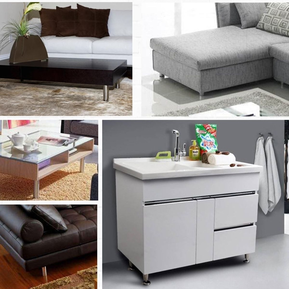 KUANGYE - Set 4 Patas De Acero Para Mueble 50x200mm