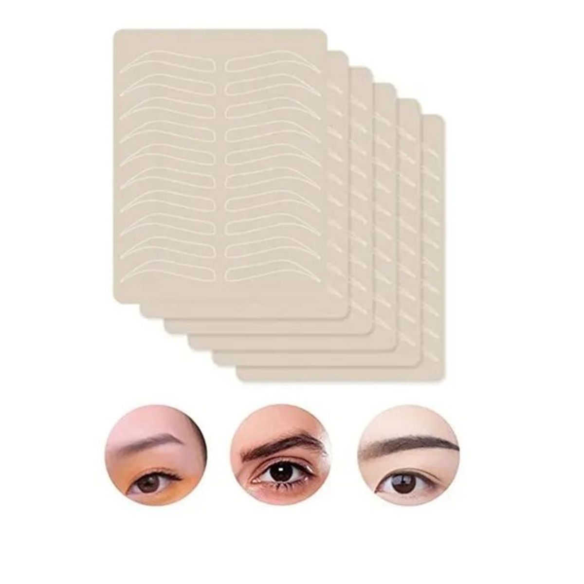 KUANGYE - Piel Sintetica Para Microblading Pack De 6 Unidades