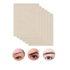 KUANGYE - Piel Sintetica Para Microblading Pack De 6 Unidades