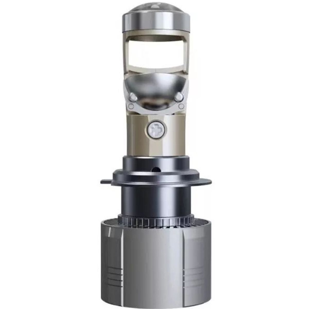 KUANGYE - Kit Focos Led Csp H7 Lupa 6500k Proyector 75w Premium