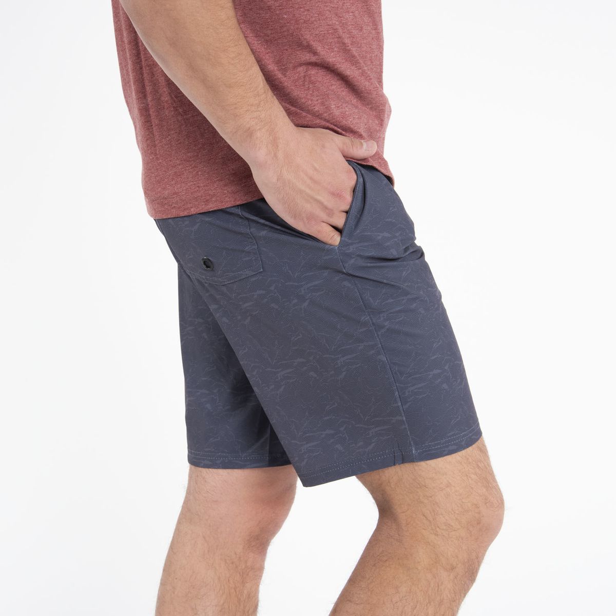 MERRELL - Traje De Baño Hombre Wave Boardshort Gris MERRELL