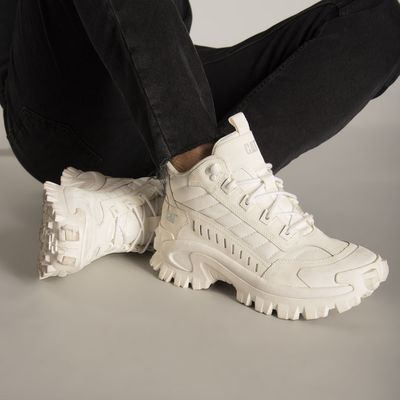 Imagen 2 del producto Zapatilla Cuero Unisex Intruder Mid Blanco