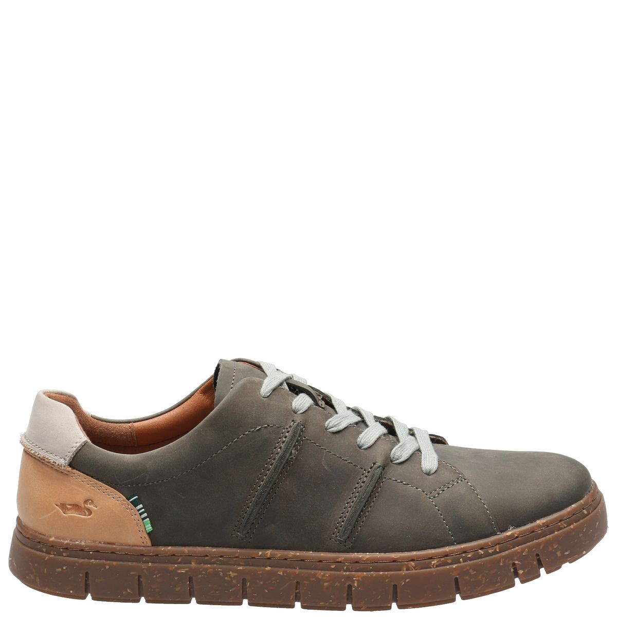 ROCKFORD - Botín Cuero Hombre Navarino Gris Oscuro ROCKFORD