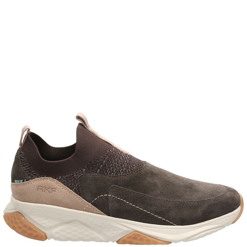 ROCKFORD - Zapatilla Cuero Hombre Uganda Café Oscuro ROCKFORD