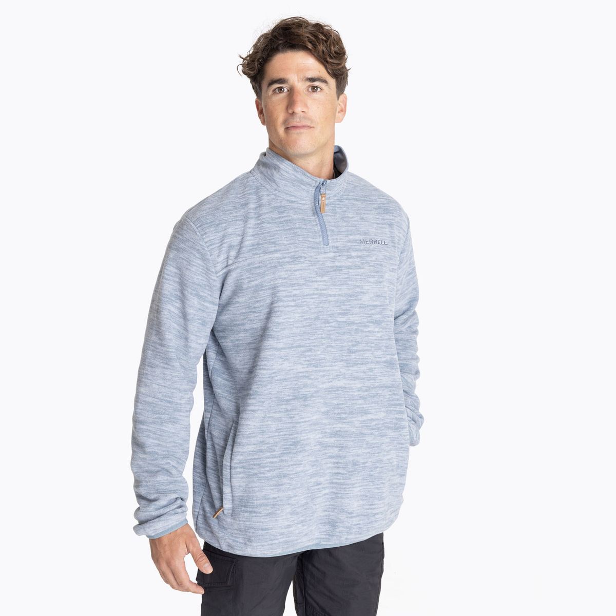 MERRELL - Polar Hombre Pine Half Zip Plomo MERRELL
