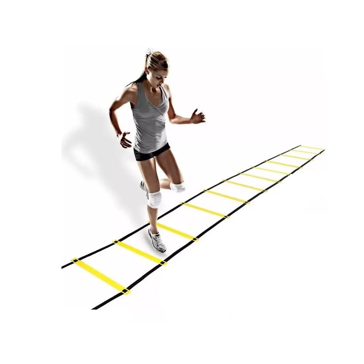 AUCKLAND OUTDOOR - Escalera Entrenamiento. 6M Y 8 Esc. Agilidad Y Coordinacion