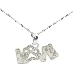 GENERICO - Collar Love Patita Perro Gato Plata Ley 925 Mas Estuche…