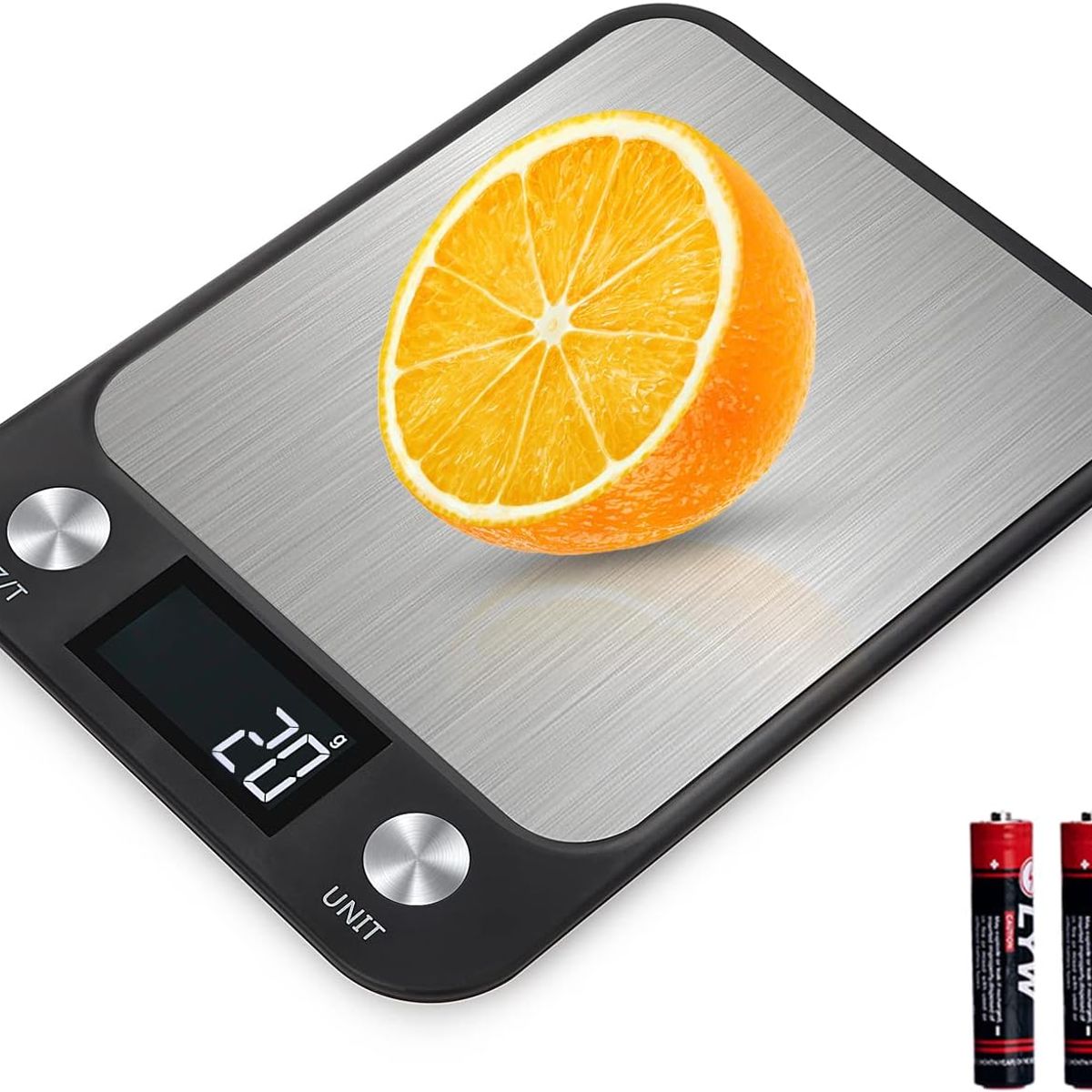 AIZO - Balanza Cocina Digital 10kg Alta Precisión Y Acero Inoxidabl