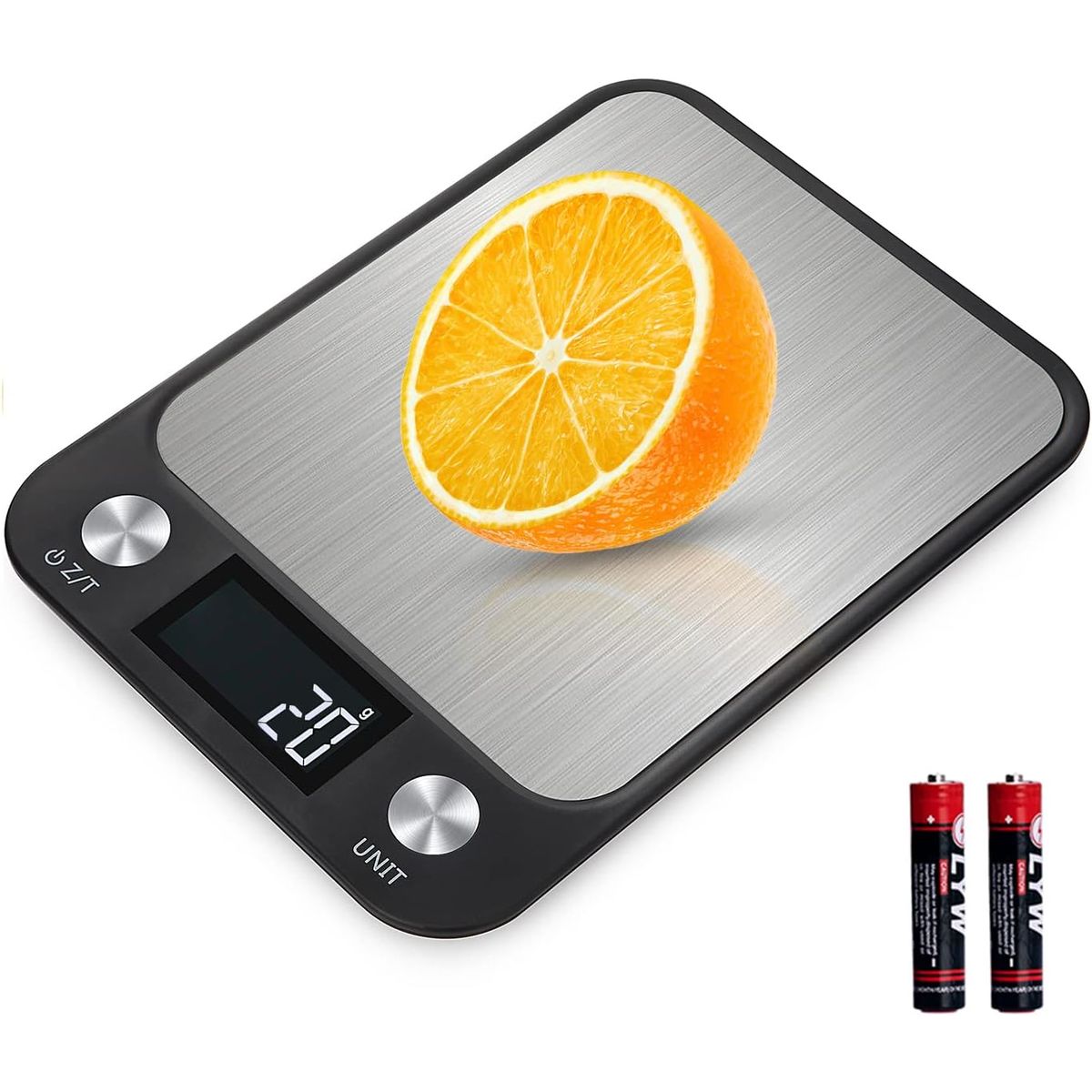 AIZO - Balanza Cocina Digital 10kg Alta Precisión Y Acero Inoxidabl