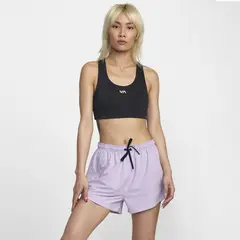 RVCA - Short Mujer Essential Yogge J Nd Lila