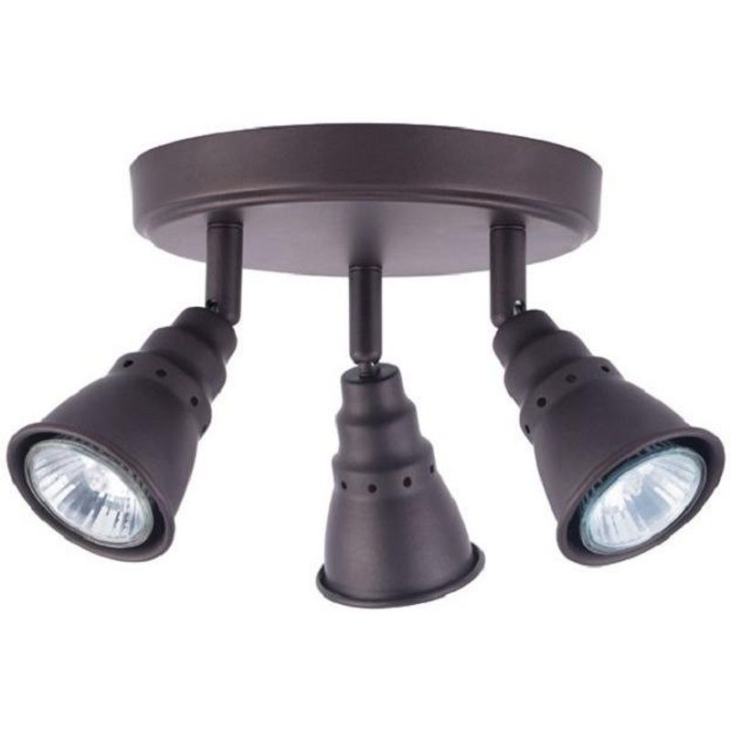 BP - Plafón 3 Luces Gu10 Terra Oxido BYP