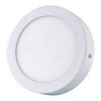 Panel Led Sobrepuesto Circular 12w Luz Blanco Frío BYP