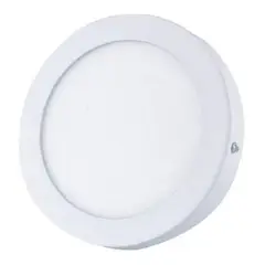 BP ILUMINACION - Panel Led Circular 6w Luz Cálida Sobrepuesto D12cm BP