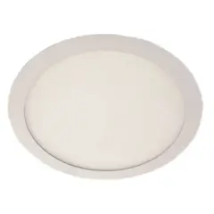 BP ILUMINACION - Panel Led Circular 12w Luz Fría Emb Blanco D17cm BP