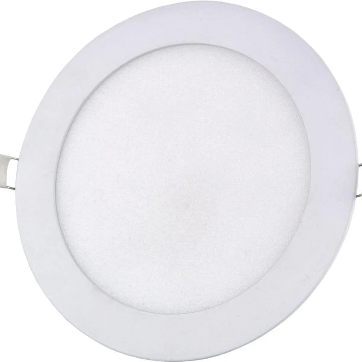 BP ILUMINACION - Panel Led Circular 12w Luz Cálida Empotrado BP