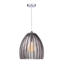 BYP - Lámpara Colgante Pantalla Acrílica Gris D-260mm