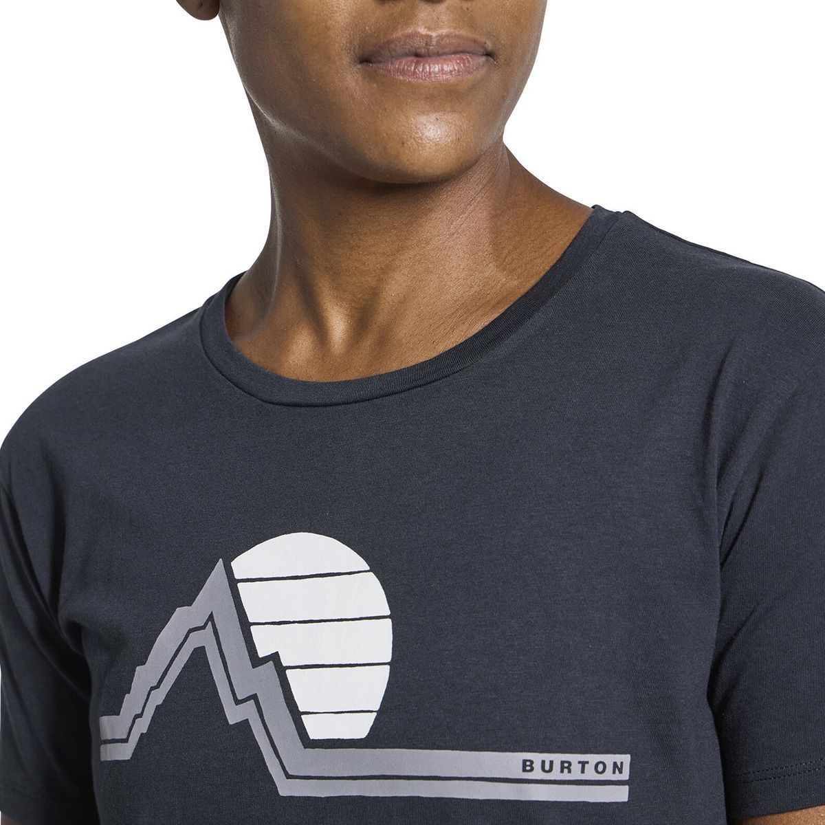 BURTON - Polera Mujer Classic Retro Negro BURTON