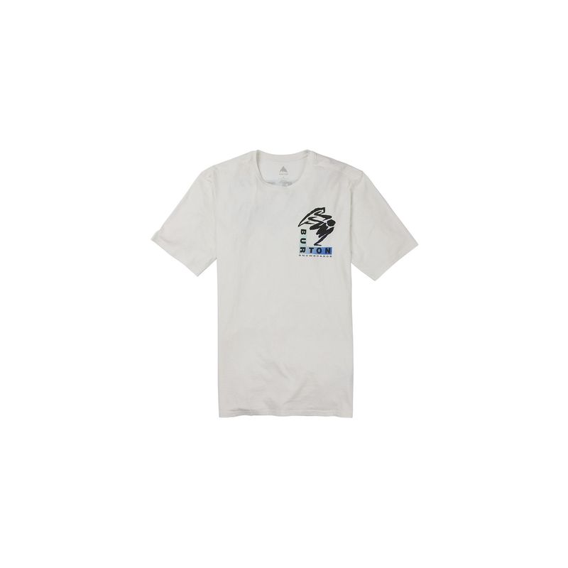 BURTON - Polera Hombre Macatowa Blanco BURTON