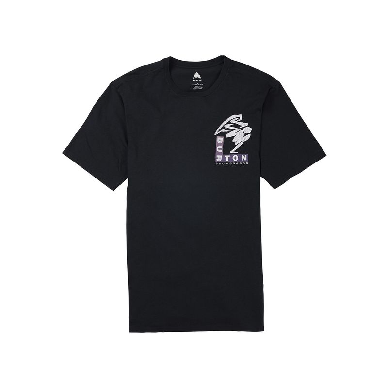 BURTON - Polera Hombre Macatowa Negro BURTON