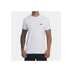 RVCA - Polera Hombre Sport Vent Ss M Kttp Blanco