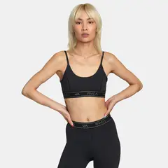 RVCA - Peto Deportivo Mujer Base Bra J Tops Negro