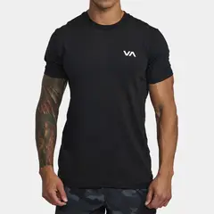 RVCA - Polera Hombre Sport Vent Ss M Kttp Negro