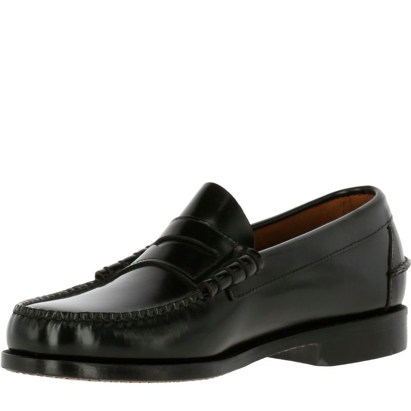 HUSH PUPPIES - Mocasin Cuero Prada Negro HUSH PUPPIES