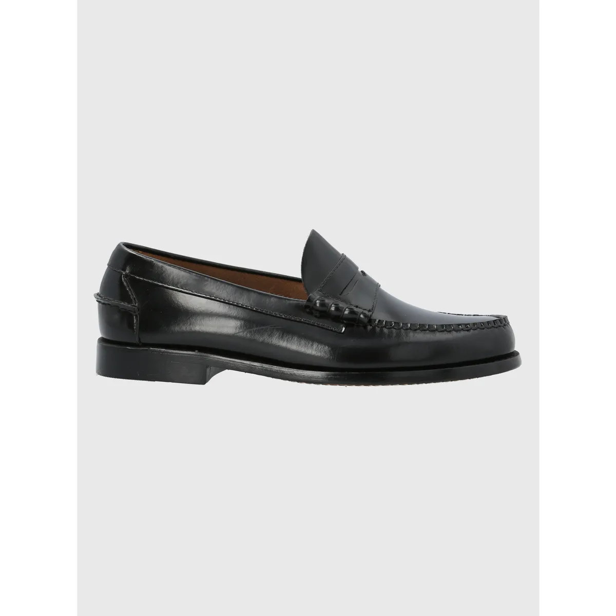 HUSH PUPPIES - Mocasin Cuero Prada Negro HUSH PUPPIES
