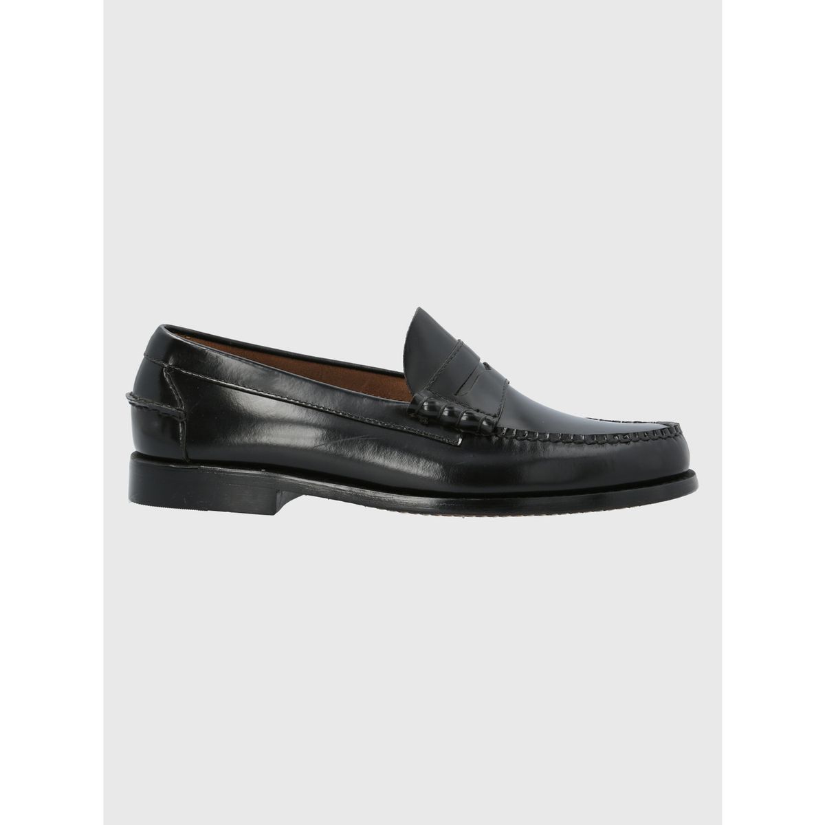 HUSH PUPPIES - Mocasin Cuero Prada Negro HUSH PUPPIES