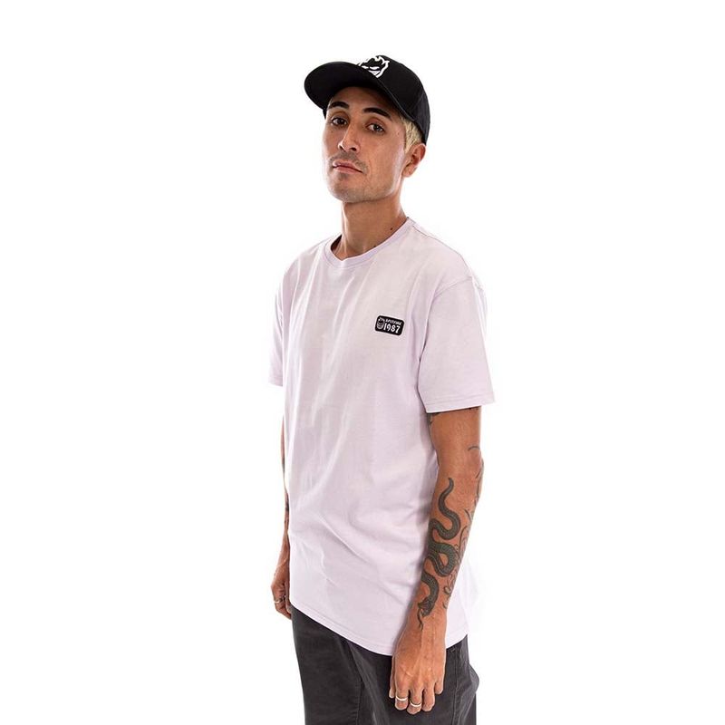 SPITFIRE - Polera Manga Corta Genderless Lila Spitfire