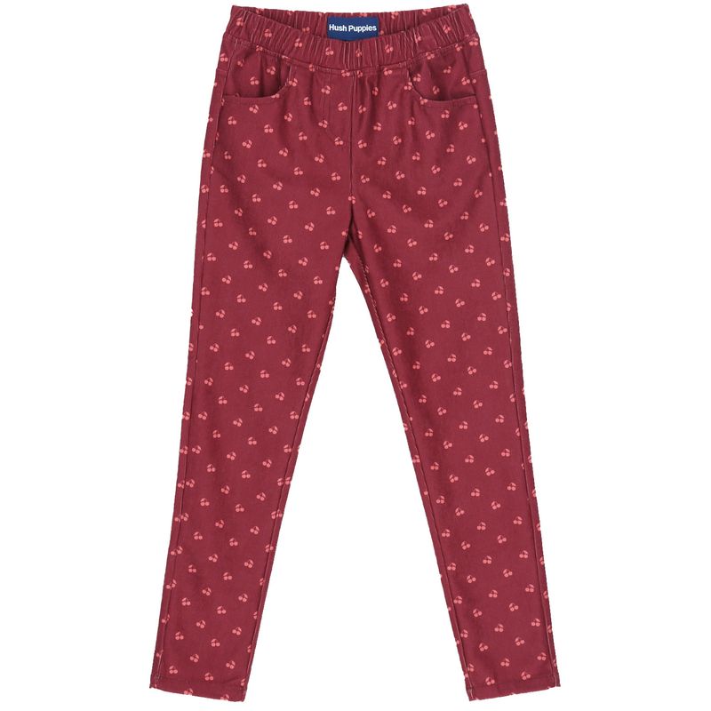 HUSH PUPPIES - Pantalón Niña Peonía Rojo HUSH PUPPIES