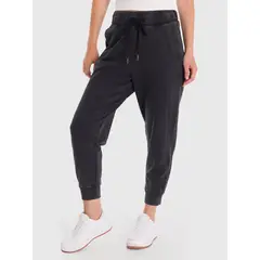 BSOUL - Pantalón Buzo Mujer Creta Negro