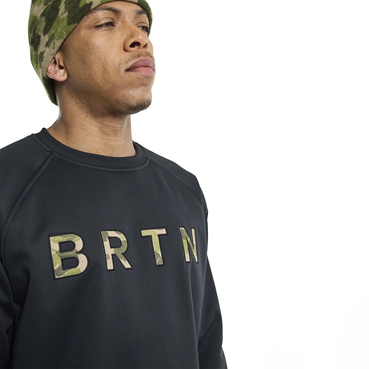 BURTON - Polerón Hombre Crew Weatherproof Negro BURTON