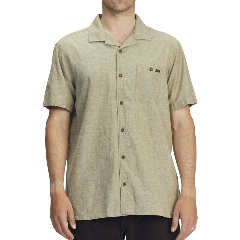 BILLABONG - Camisa M/C Hombre Vacay All Day Verde BILLABONG