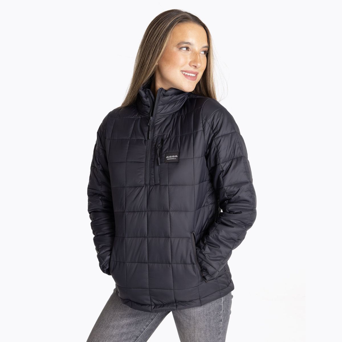 MERRELL - Parka Mujer Anorak Negro MERRELL