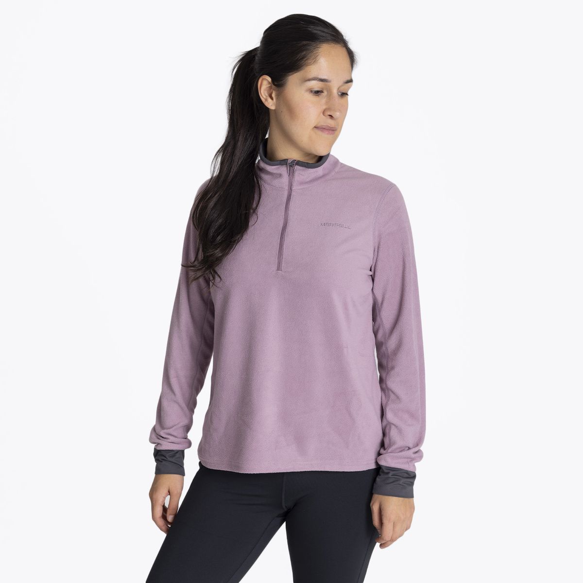 MERRELL - Polar Mujer Flux 1/4 Zip Rosa MERRELL
