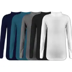EVERSO - Pack 3 Camiseta Beatle Algodón Con Bambu Juvenil Sin Polar