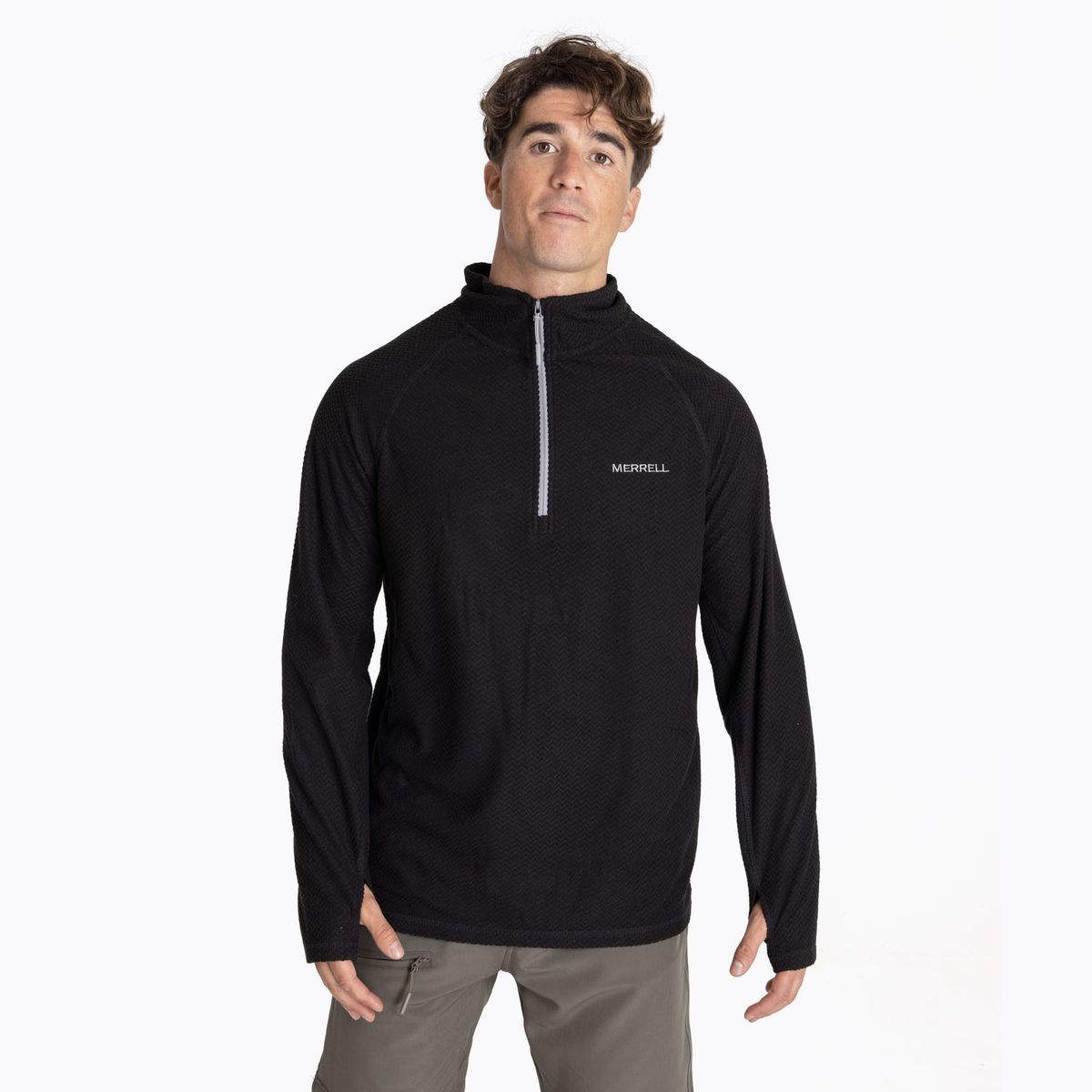 MERRELL - Poleron Hombre Ezzy Negro MERRELL