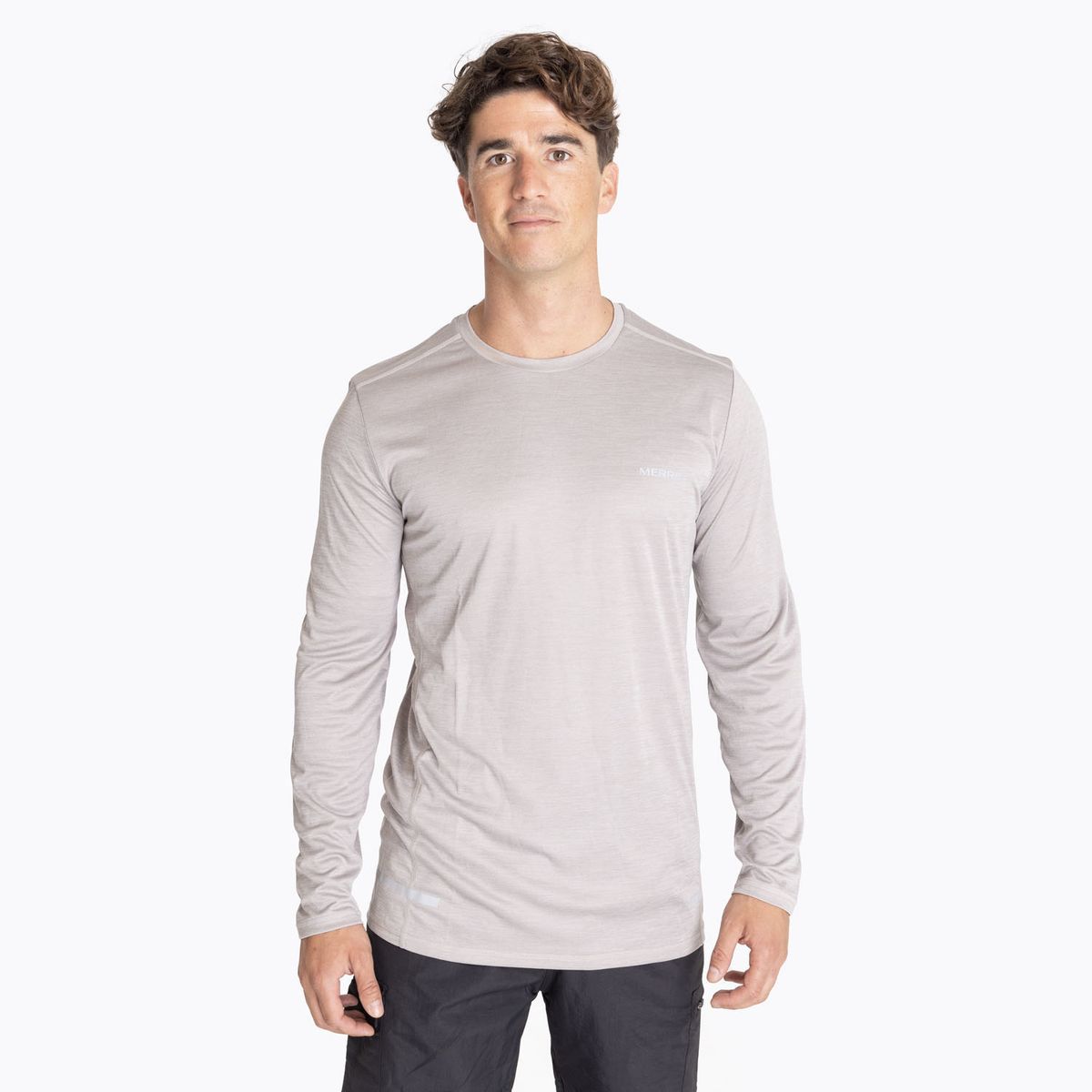MERRELL - Polera Hombre Agility Tee Gris MERRELL