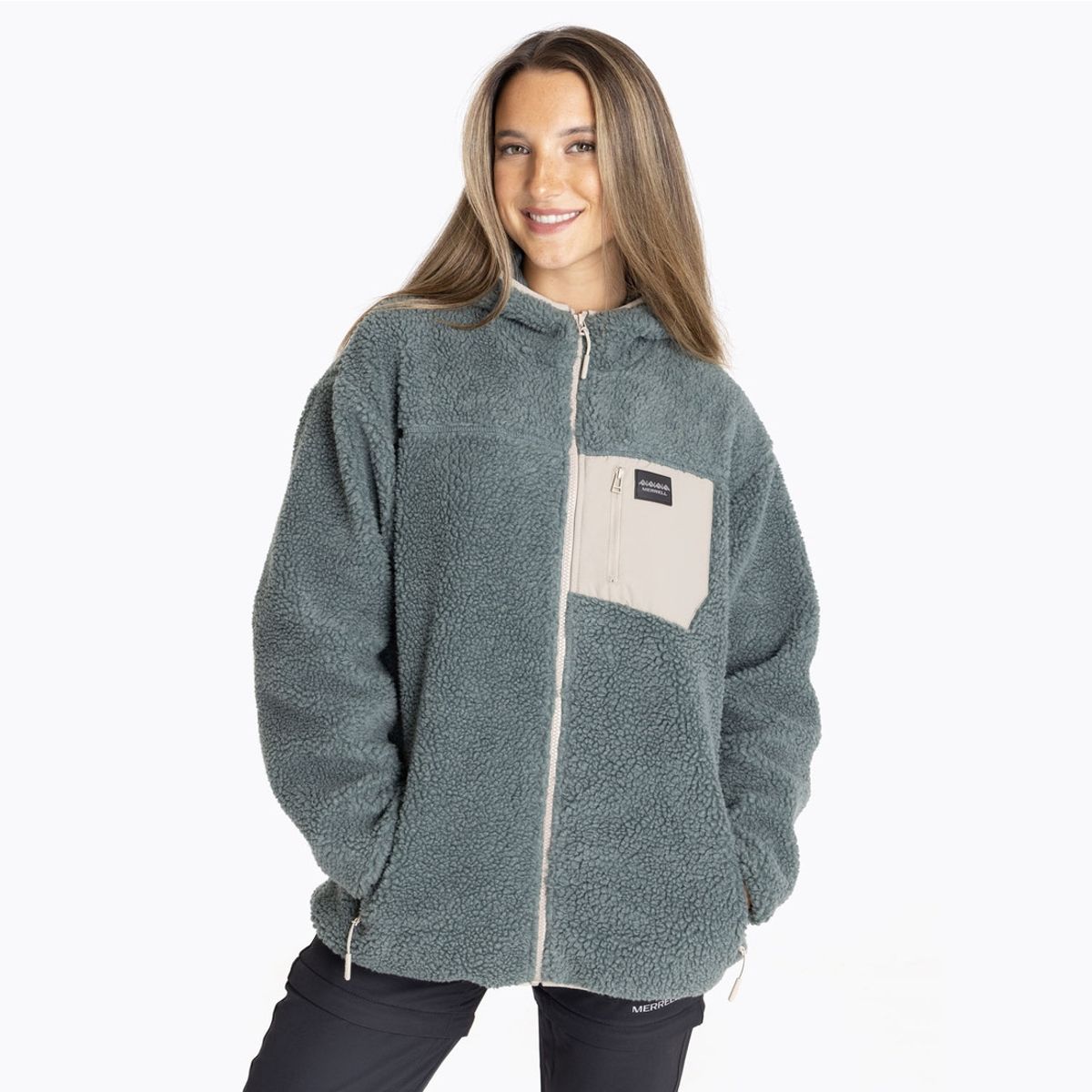 MERRELL - Polar Mujer Mars Sherpa Fz Verde MERRELL