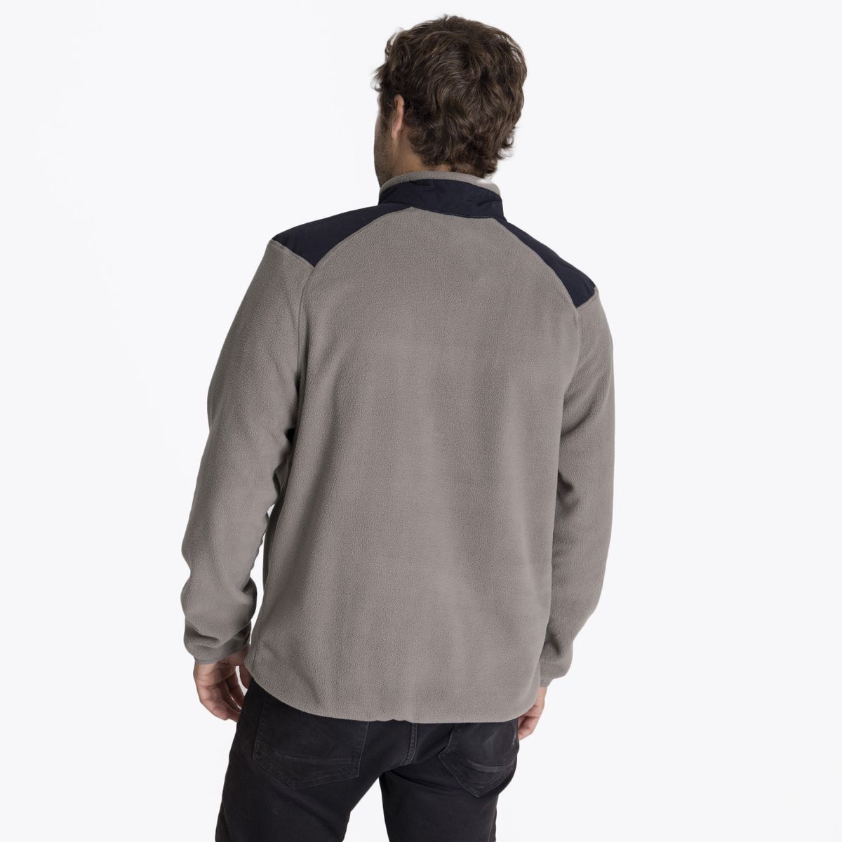 MERRELL - Polar Hombre Terrain 1/4 Zip Plomo MERRELL