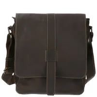 Maletín Cuero Unisex Th Drake Cross Café