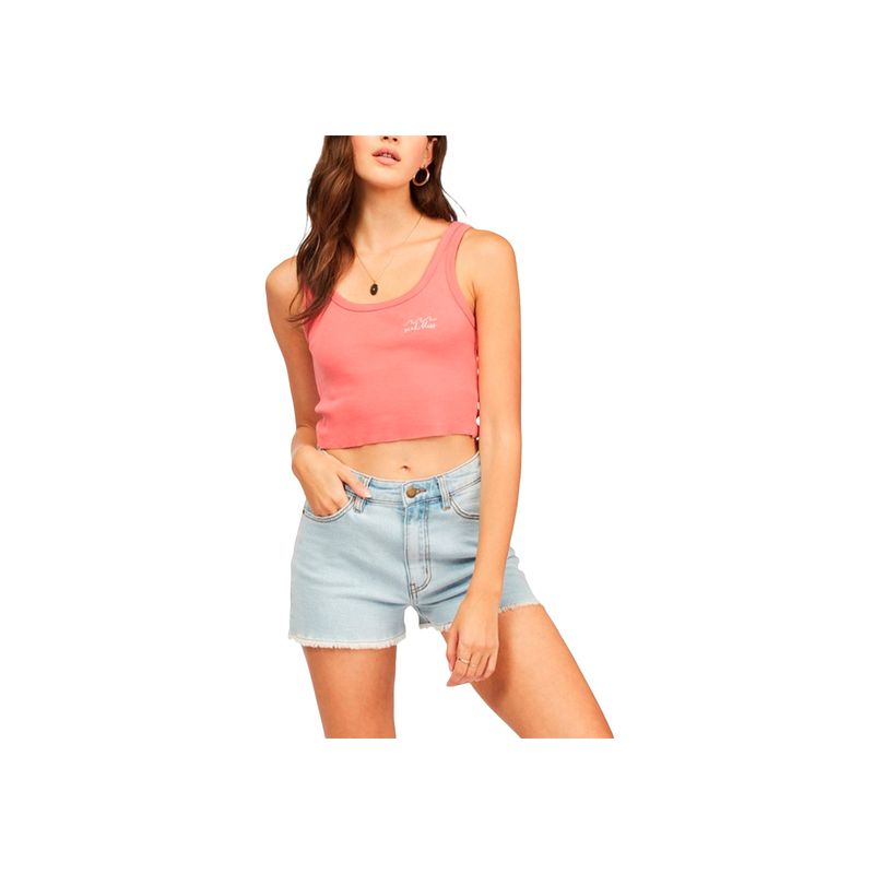 BILLABONG - Polera S/M Mujer Seek Bliss Rojo BILLABONG