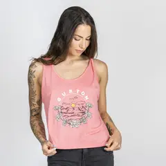 BURTON - Polera S/M Mujer Halifax Rosado