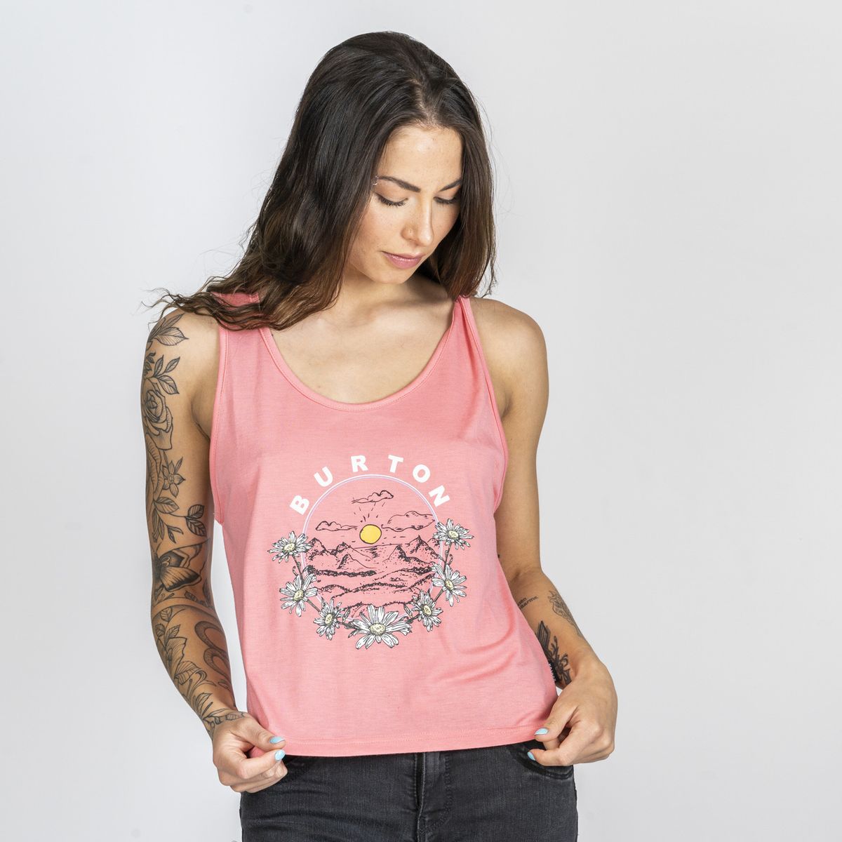 BURTON - Polera S/M Mujer Halifax Rosado BURTON