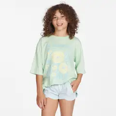 BILLABONG - Polera M/C Niña Natural Hi Amarillo