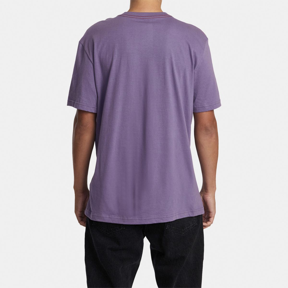 RVCA - Polera M/C Hombre Anp Pocket M Tees Morado RVCA